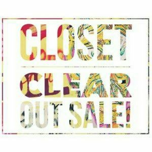 CLOSET CLEAN OUT!